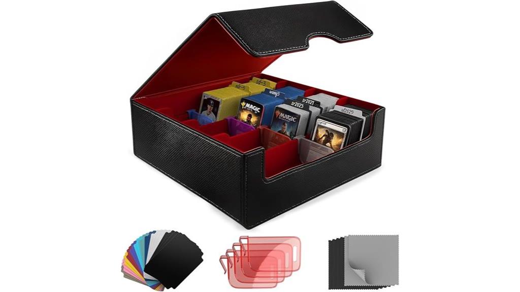 large capacity card box
