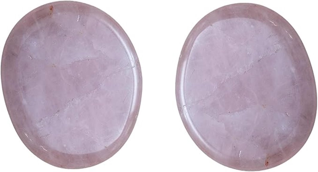 large palm stone crystals