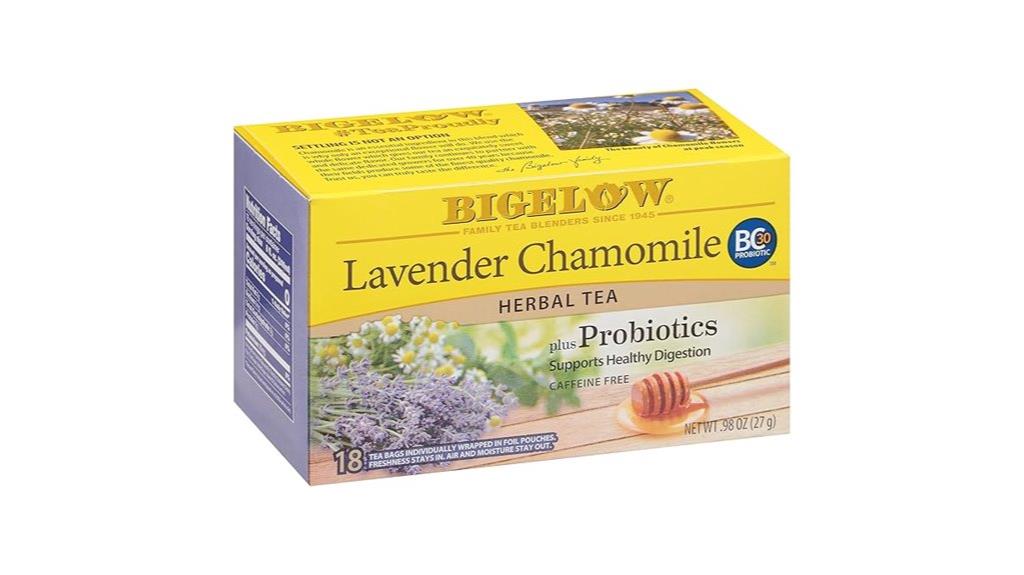 lavender chamomile probiotic tea
