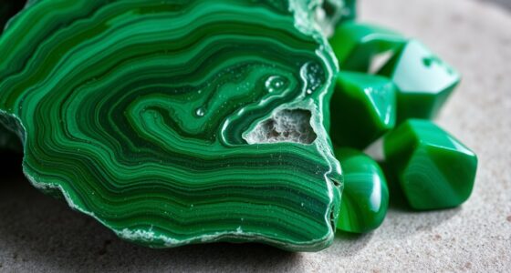malachite crystals for growth