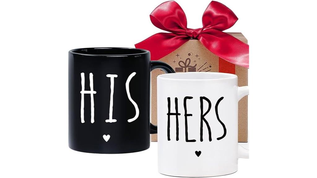 matching couple coffee mugs