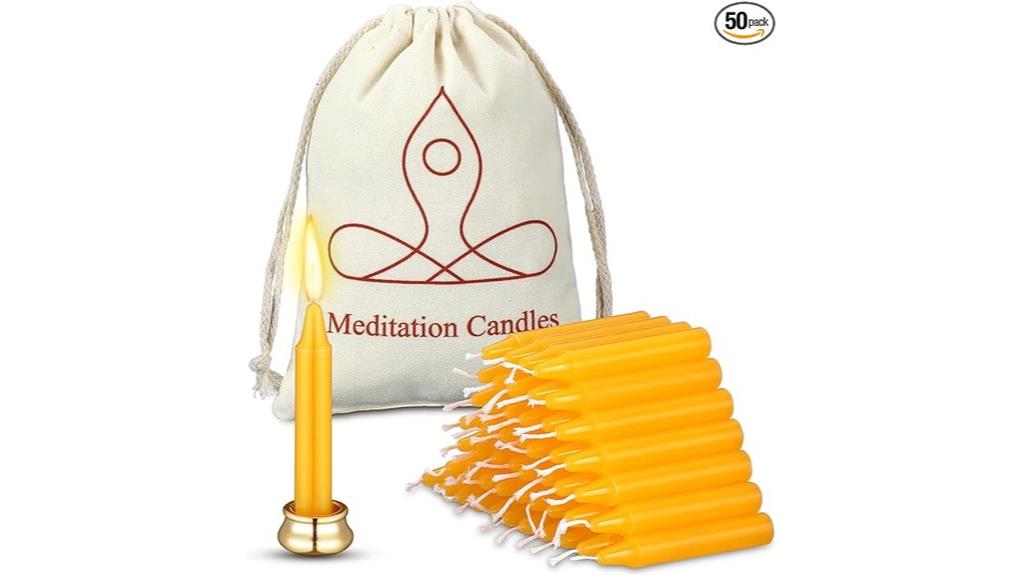 meditation candle set