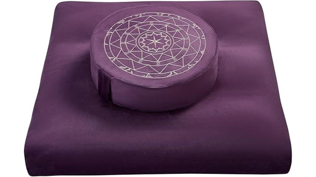 meditation cushion set