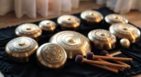 meditation gongs with mallets