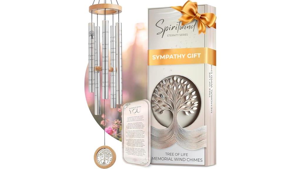 memorial wind chimes tribute