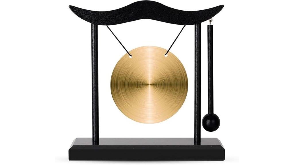 mini brass sound healing instrument