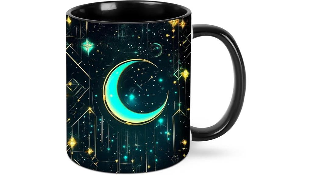 moon mug 11oz funny ceramic