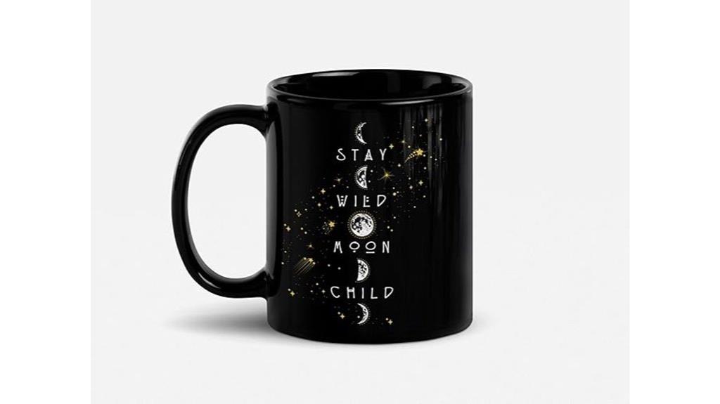 moon phase hippie mug