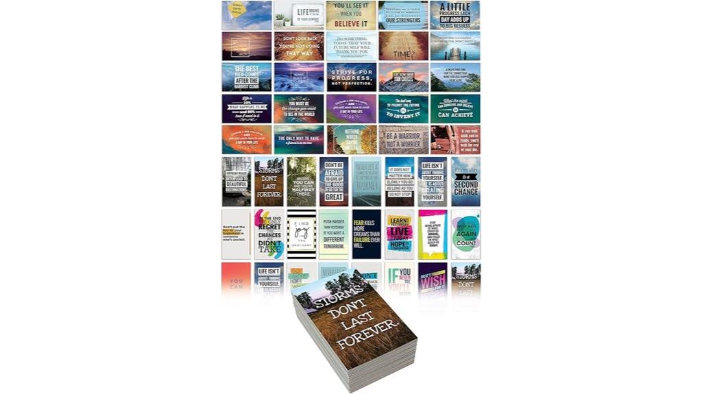 motivational affirmation cards for office