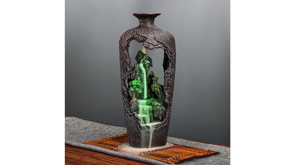 mountain waterfall incense set