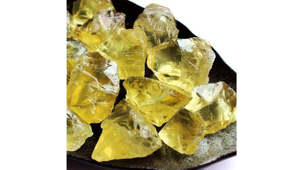 one pound raw citrine