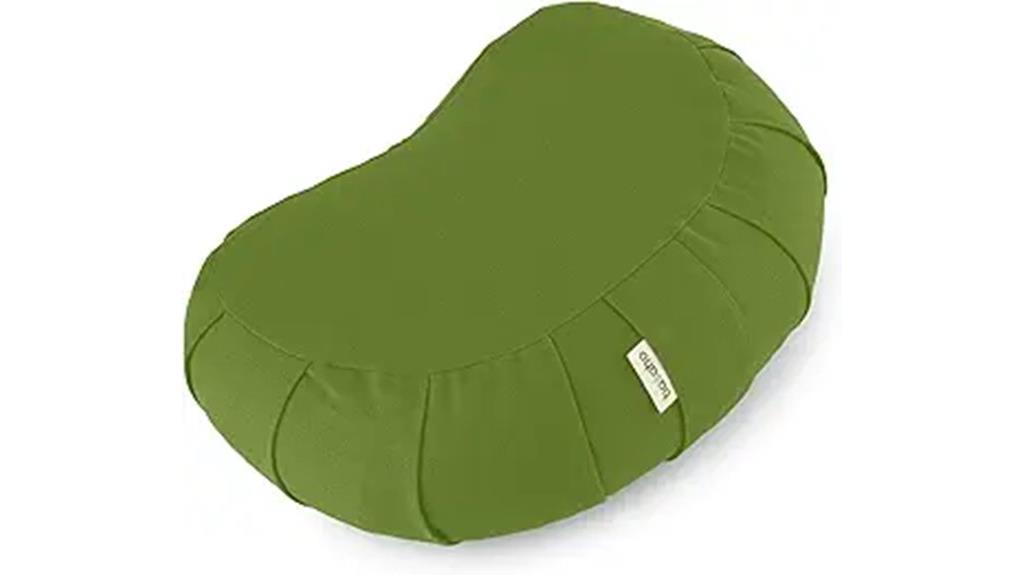 organic buckwheat meditation cushion