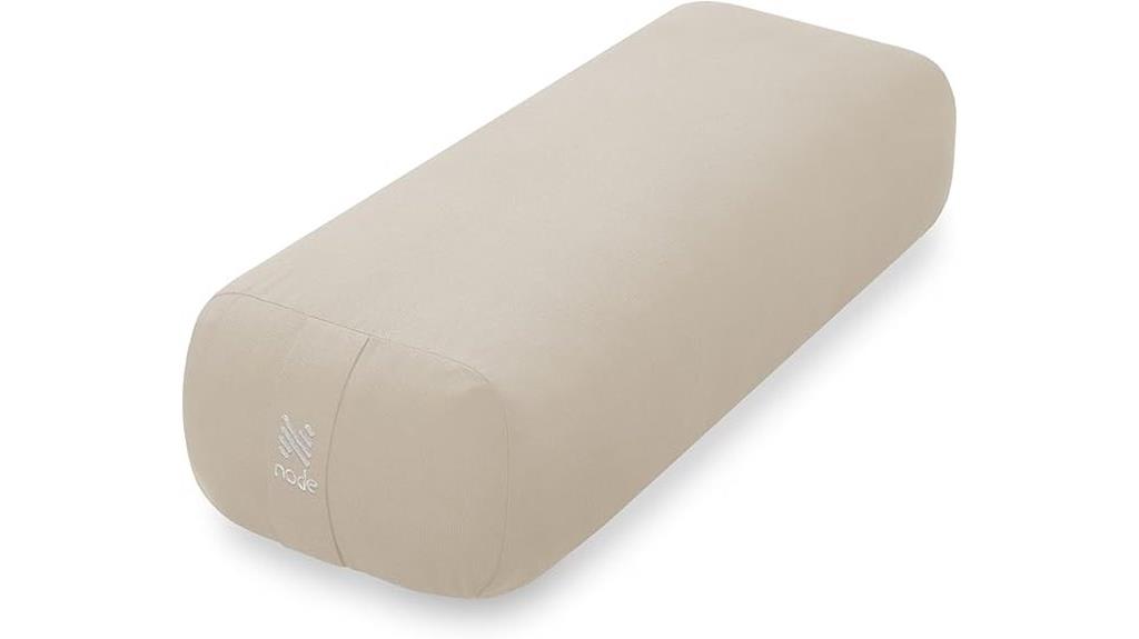 organic cotton yoga cushion