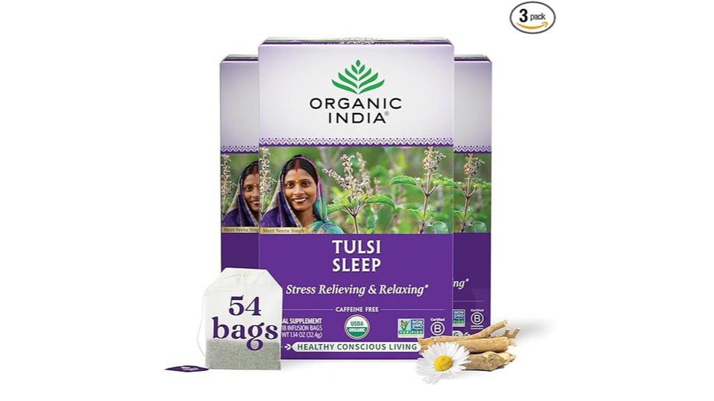 organic tulsi sleep tea