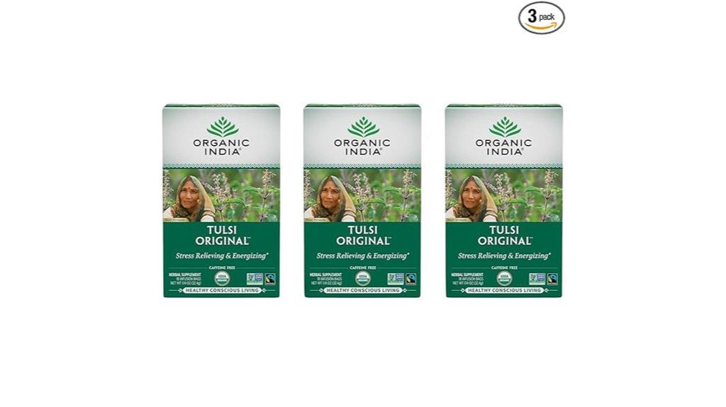 organic tulsi tea pack