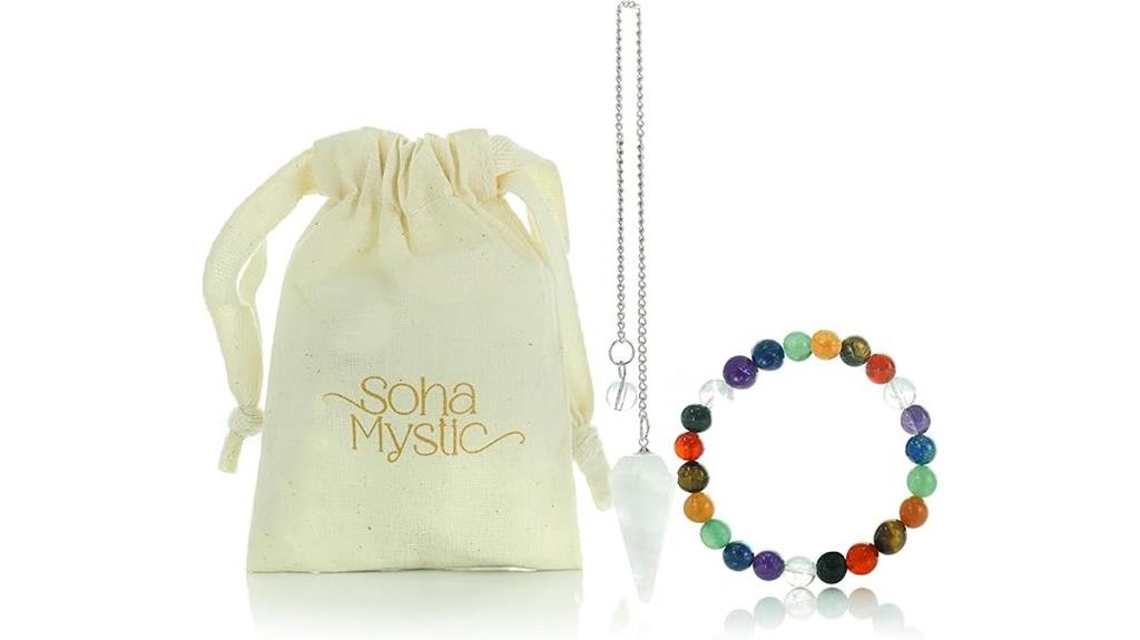 pendulum chakra healing crystals