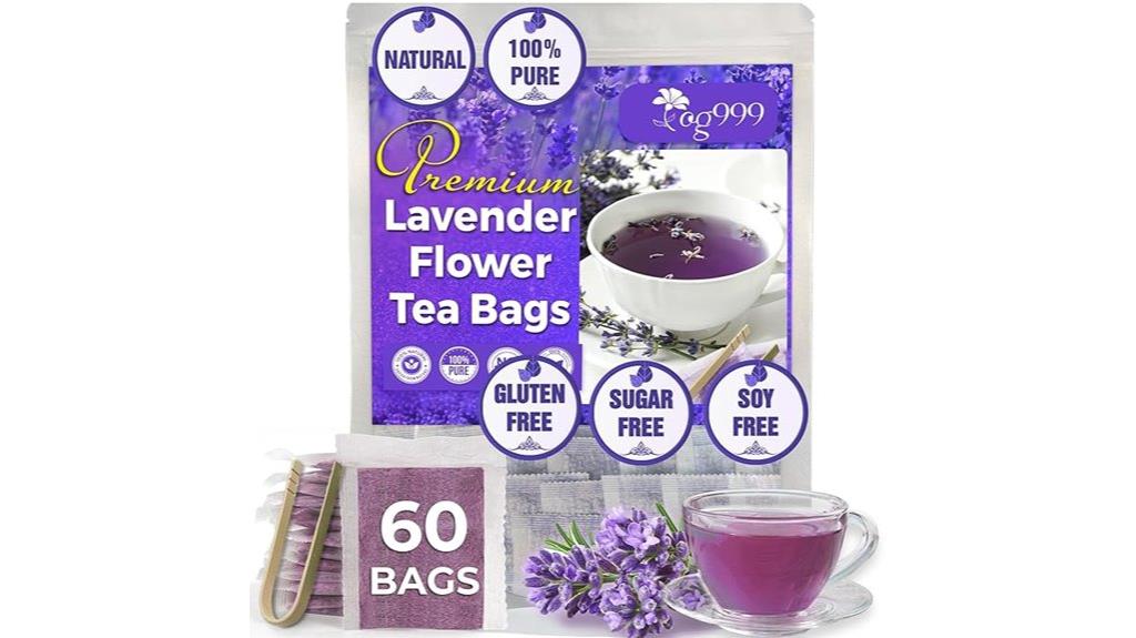 premium lavender tea bags