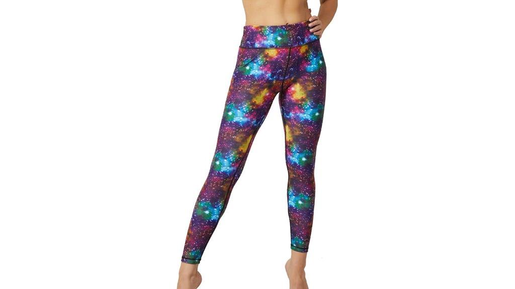 printed pocket workout leggings