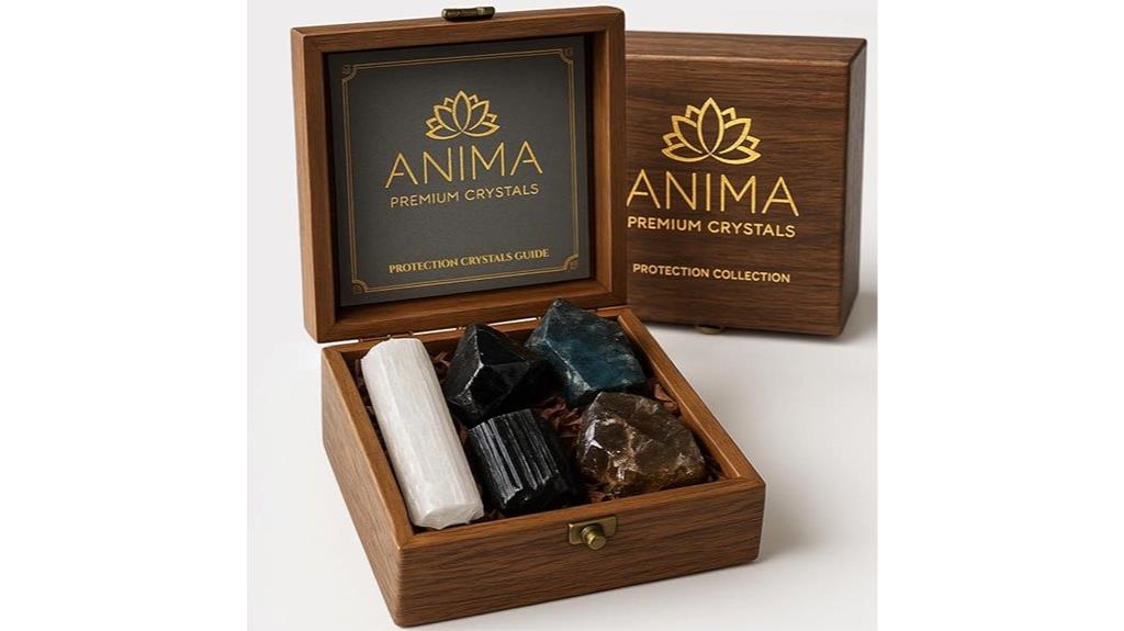 protective crystal healing set