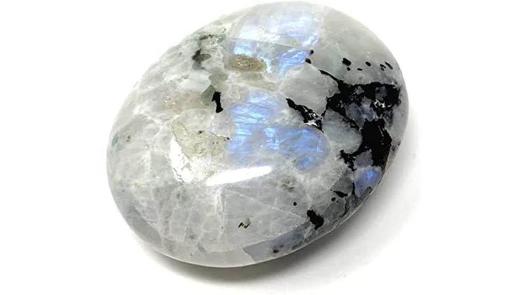 rainbow moonstone healing worry stones