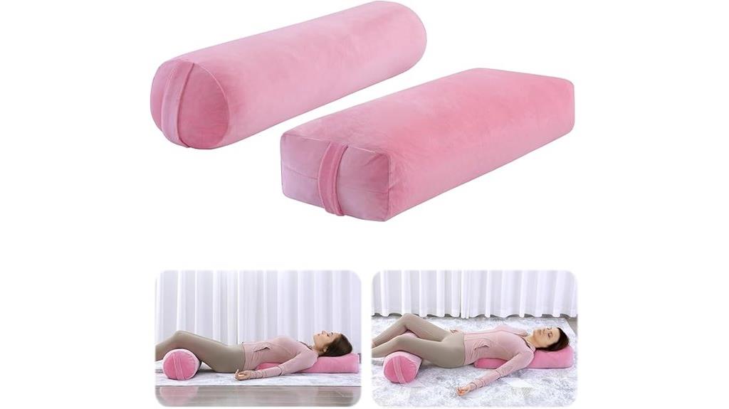 restorative yoga pillow set