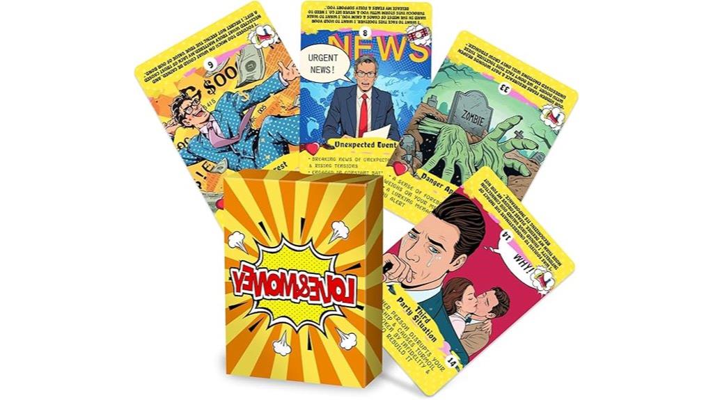 retro comic oracle deck