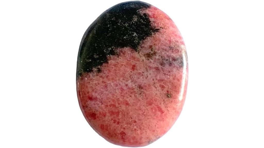 rhodonite healing worry stone