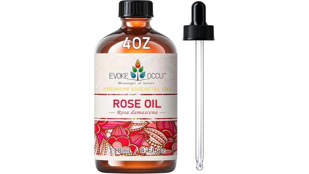rose essential oil uses