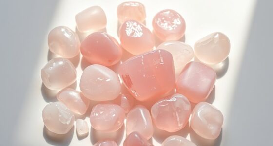 rose quartz twin flame stones