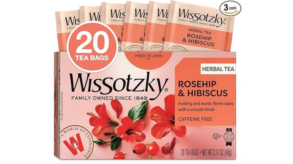 rosehip hibiscus tea bags