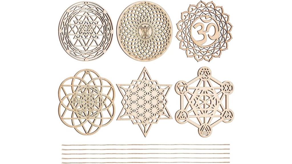 sacred geometry crystal grid