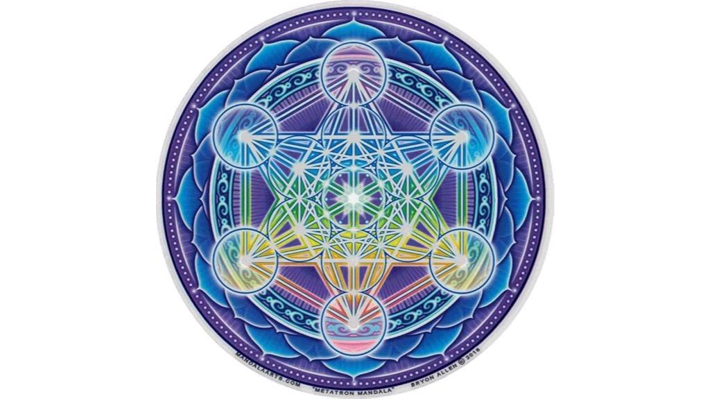sacred geometry window sticker