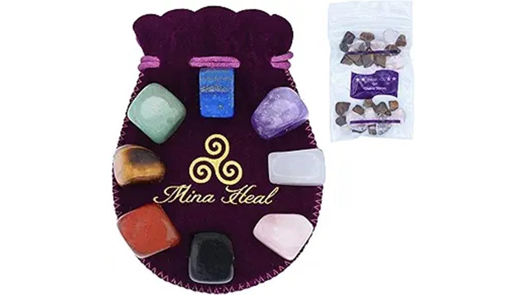 seven chakra healing stones
