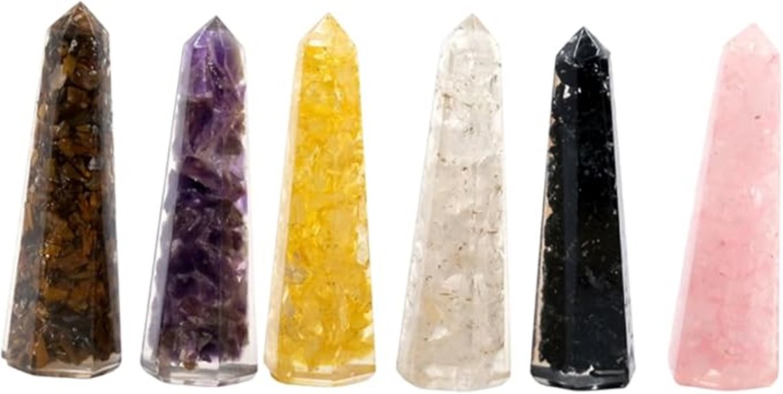 six crystals for healing