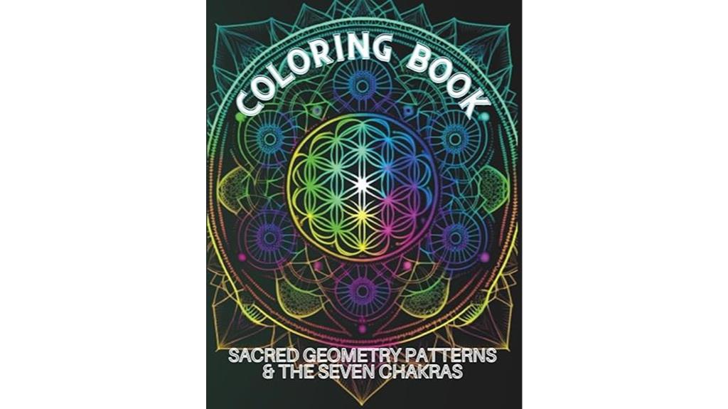 spiritual chakra mandalas coloring