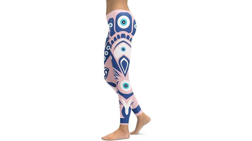 spiritual eye symbol leggings