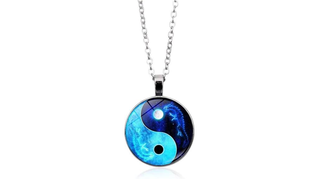 stainless steel yin yang