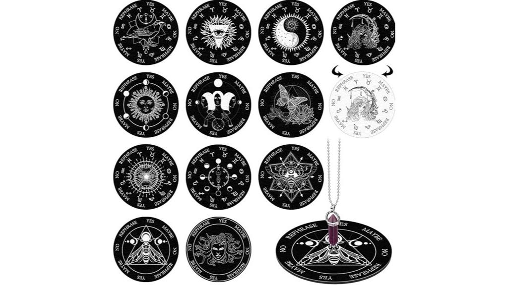 star pendulum divination set