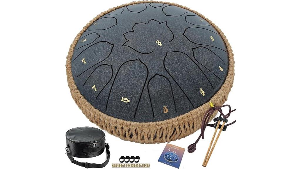 steel tongue drum musical instrument