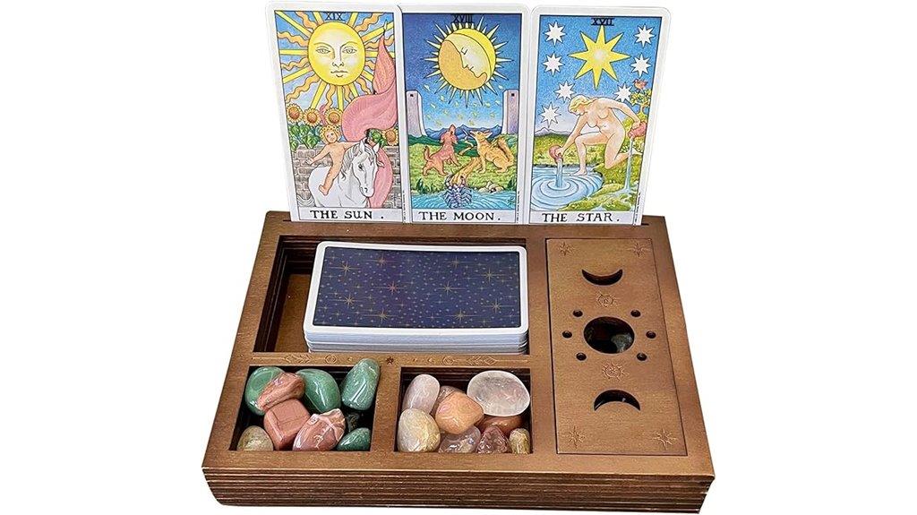 tarot card display stand