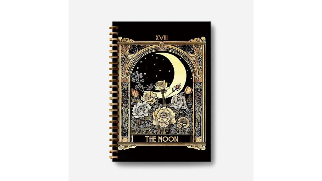 tarot card notebook journal