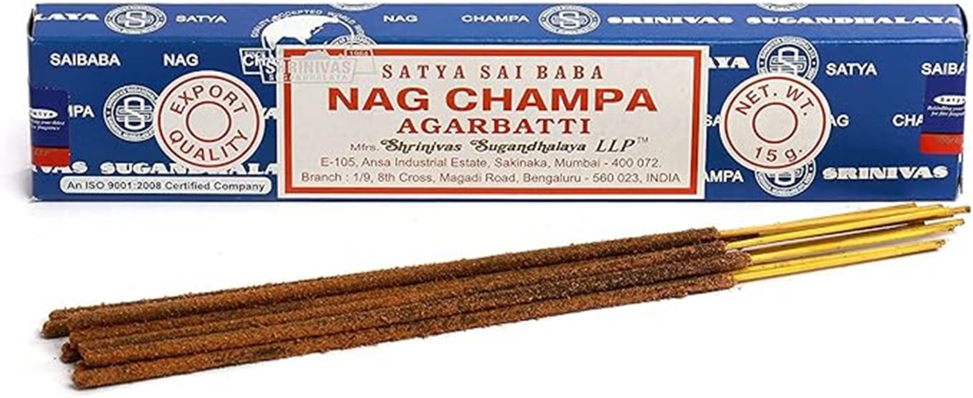 three packs nag champa