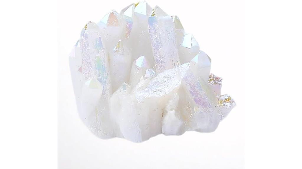titanium coated healing quartz