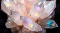 top angel aura quartz clusters