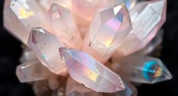 top angel aura quartz clusters