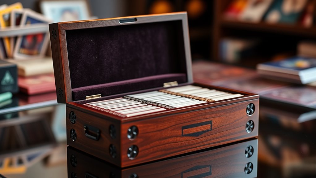 top card deck storage solutions