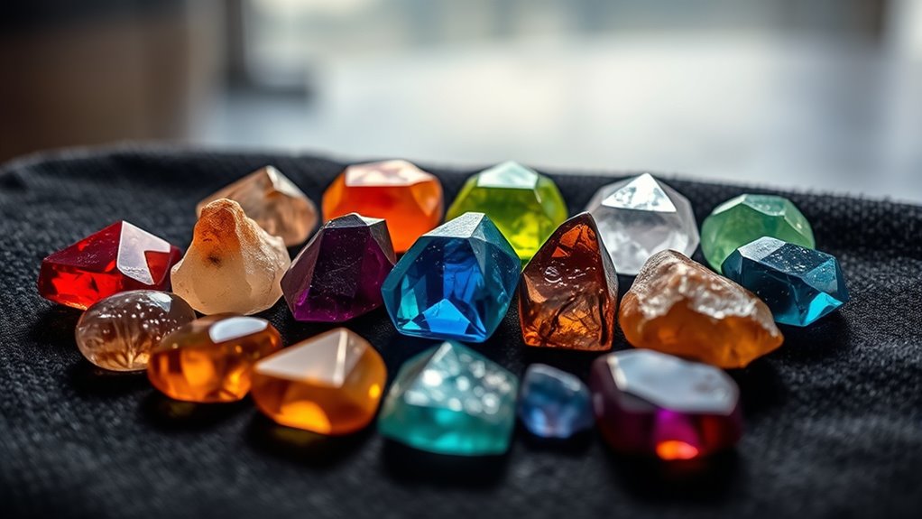 top chakra crystal sets