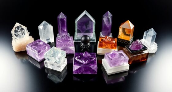 top crystal tarot card holders
