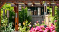 top metal wind chimes