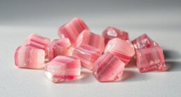 top pink tourmaline raw stones